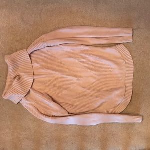 Pink patterned sweater